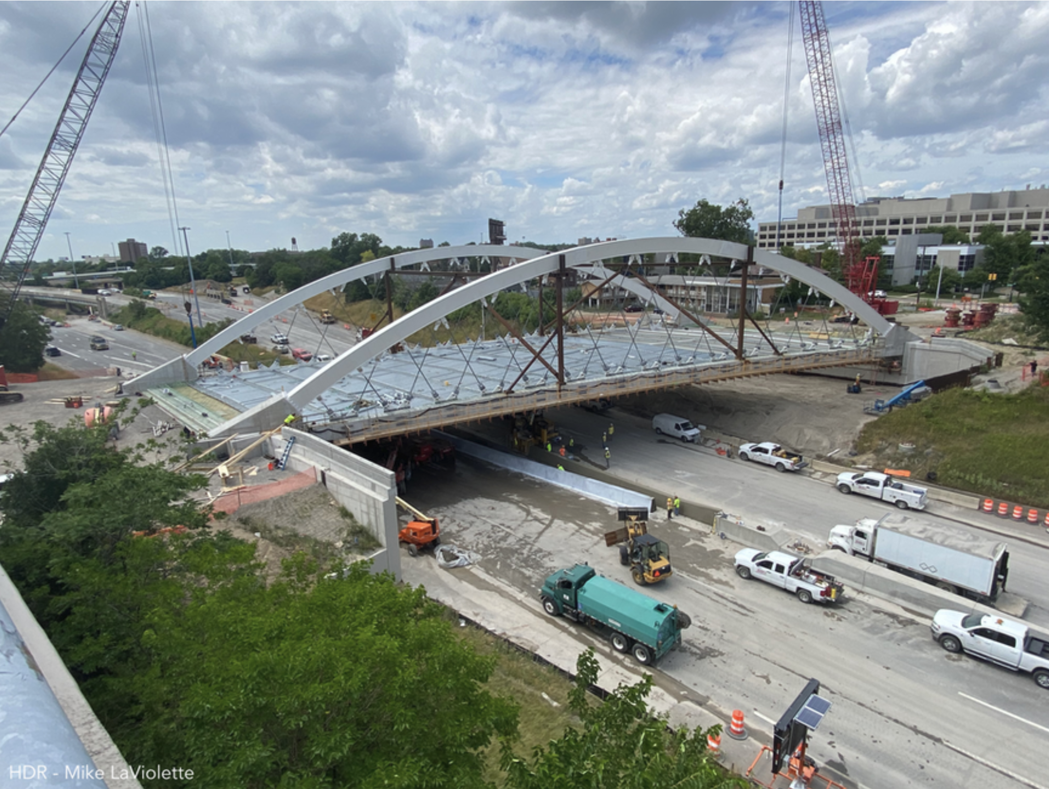 Modern Steel Bridge